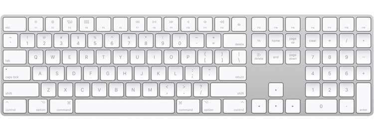 Kabellose Apple-Tastatur Magic