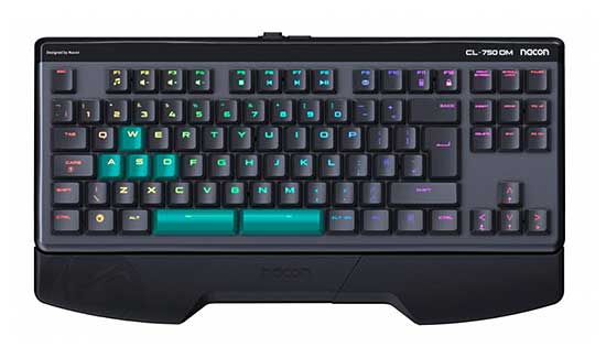 Nacon Tastatur mit Beleuchtung